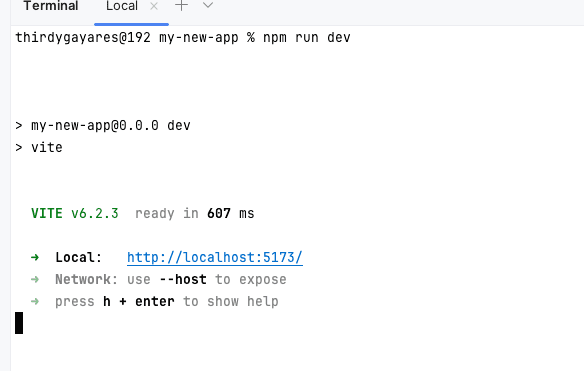 Run your code 