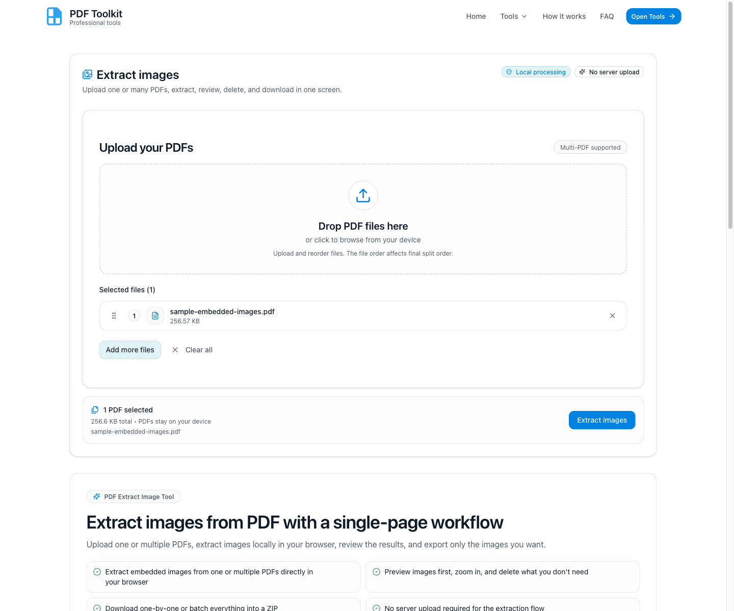 How to Extract Images from PDF Online (Step-by-Step Tutorial)