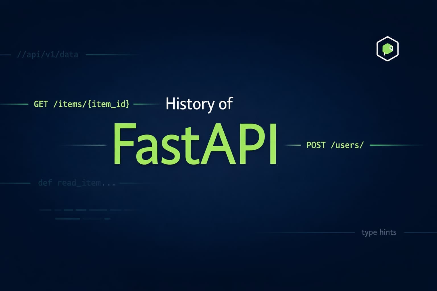 History of FastAPI hero banner