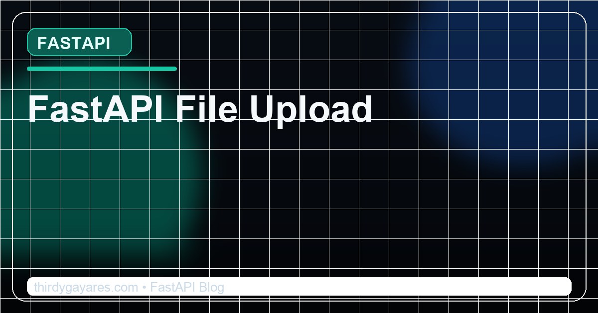 FastAPI File Upload Real-Life Example — Expense Receipt API | Thirdy ...